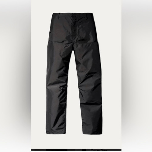 Yeezy Gap Cordura Pantaloni Cargo Paracadute Vero Raso Nero 30