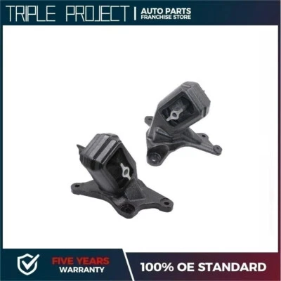 Front Left & Right Engine Motor Mount 2PCS Set Fit 2007-2011 Jeep Wrangler 3.8L - Image 1 of 3