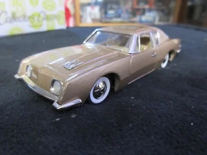 1:43 Vintage Buby Argentina 1964 Studebaker Avanti C2-1CD GOLD Hand Made! - Picture 1 of 14