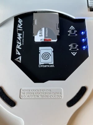 Delta DreamTray V2 for GDEMU equipped Sega Dreamcast console ( Tray sd Card ) - Image 1 of 3