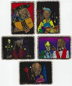 1994 Tales From The Crypt set di schede adesivi prismatico distributore automatico *B* - Foto 1 di 2