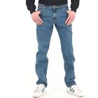 Wrangler Stretch Jeans Regular Straight Fit Black and Blue BNWT £49.99