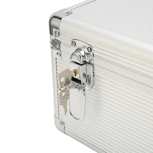 Hard Drive Storage Box 10 Bay Shockproof Hard Drive Storage Case With Secu AM - Afbeelding 1 van 23
