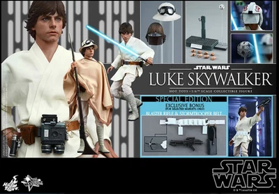 in stock Hot Toys MMS297 IV A New Hope 1/6 Luke Skywalker Hamill Special Ver New - Image 1 of 4