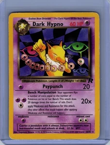 Pokemon Team Rocket #26/82 Dark Hypno (26) stark bespielt - Bild 1 von 2