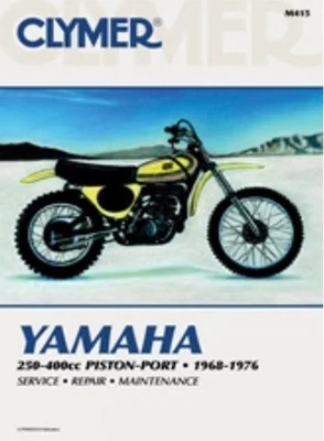 Clymer Repair Service Shop Manual Vintage Yamaha DT/MX/YZ 250,360 M415 CM415 - Image 1 of 4