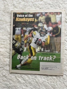 Voice of the Hawkeyes 2005 Iowa Purdue Ed Hinkel Greenway Young Tate Hodge - Foto 1 di 2