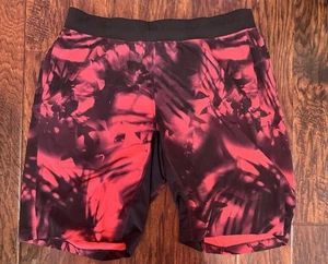 Lululemon Assert Shorts 11" ungefüttert Batik rosa rosa purpurrot Kordelzug Gr. Lar - Bild 1 von 3