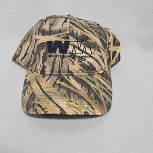 Gorra de béisbol vintage de gestión de residuos camuflada - Imagen 1 de 6