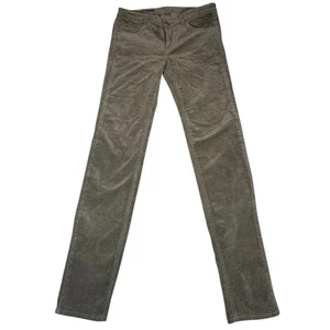 KUT from the Kloth Diana Corduroy Skinny Pants Olive Green Size 2 - Picture 1 of 6