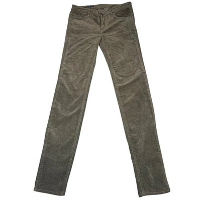 KUT from the Kloth Diana Corduroy Skinny Pants Olive Green Size 2 - Image 1 of 4