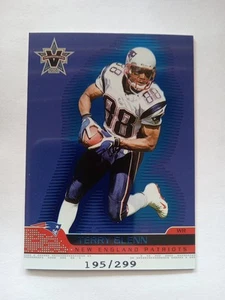 2001 Pacific Vanguard Terry Glenn #55 Red #d/299 Patriots spedizione gratuita!! - Foto 1 di 2