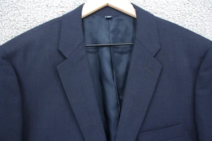 J Crew Voyager Thompson Jacke Herren 44 R Blazer Blau 100% Wolle Sport Mantel B8632 - Bild 1 von 14