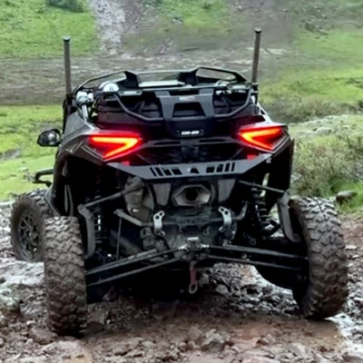 2FT Thick LED Whip Spiral RGB Fat Whip Lights For Can-Am Maverick Sport 1000R — 第 1/4 张图片