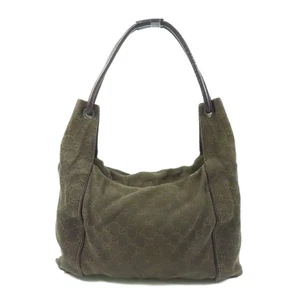 Bolso de hombro GUCCI GG de lona marrón - Imagen 1 de 18
