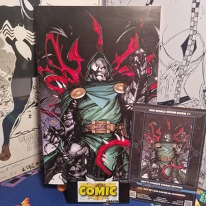 One World Under Doom #1 Inhyuk Lee Virgin Exclusive Brys Comics LTD 1000/1000 🔥 - Picture 1 of 7