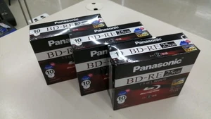 Panasonic LM-BE25H10N Blu-ray Disc 25GB 10er Pack x3 Sets NEU JP - Bild 1 von 3