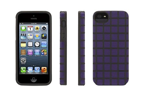 Griffin Meshups Iphone 5 Protective Case # Gb35947 Black And Purple - Image 1 of 1