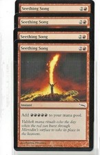 Magic the Gatherine MtG Seething Song Mirrodin Playset x4 NM