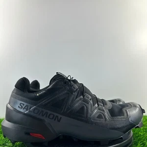 Salomon Speedcross GTX Men Size 10 Waterproof Hiking Trail Running Shoes NEW - Picture 1 of 8