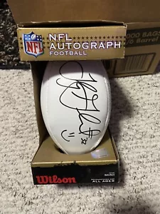 TOBY GERHART SIGNED FOOTBALL MINNESOTA VIKINGS STANFORD - Picture 1 of 1