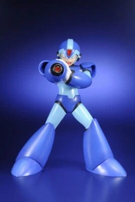 Gigantec Series Rocknan Mege Men X PVC Figure Plus Rare Capcom Collectible Japan - Image 1 of 4