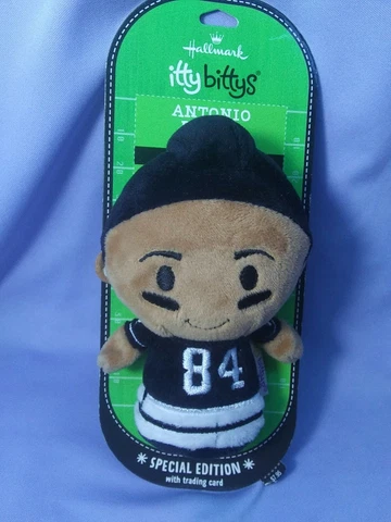 Antonio Brown # 84 NFL Itty Bittys Special Edition With Trading Card HallMark Cover