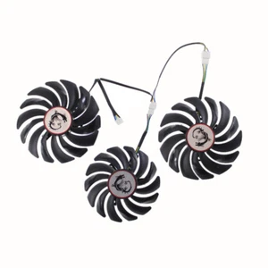 3PCS/Set For MSI GEFORCE GTX 1080 Ti Gaming X Trio Graphics Card Cooling Fans - Picture 1 of 2