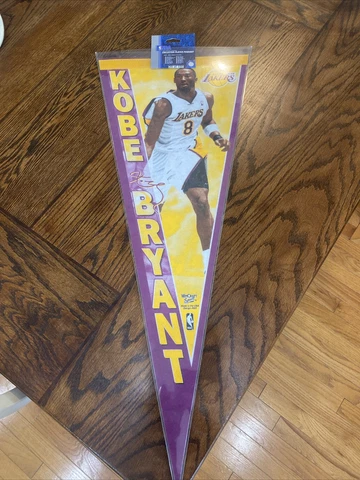 KOBE BRYANT COLLECTOR PLAYER PENNANT#29/100 WINCRAFT #503 NBA LICENSED Cover