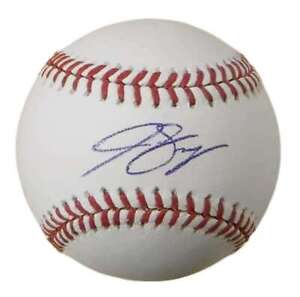 Jon Gray Autographed Colorado Rockies OML Baseball Name Only JSA 16871