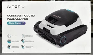 AIPER SCUBA N1 Cordless Robotic Pool Cleaner X5 White - Picture 1 of 2