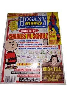 Hogan's Alley Magazine Tribute To Charles M Schulz Stan Lee Spiderman No 8 2000 - Imagen 1 de 17