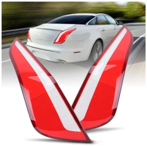 1Pair Left+Right Outer Tail Light Lens Cover Replace Fit For Jaguar XJ 2011-2019 - Bild 1 von 14