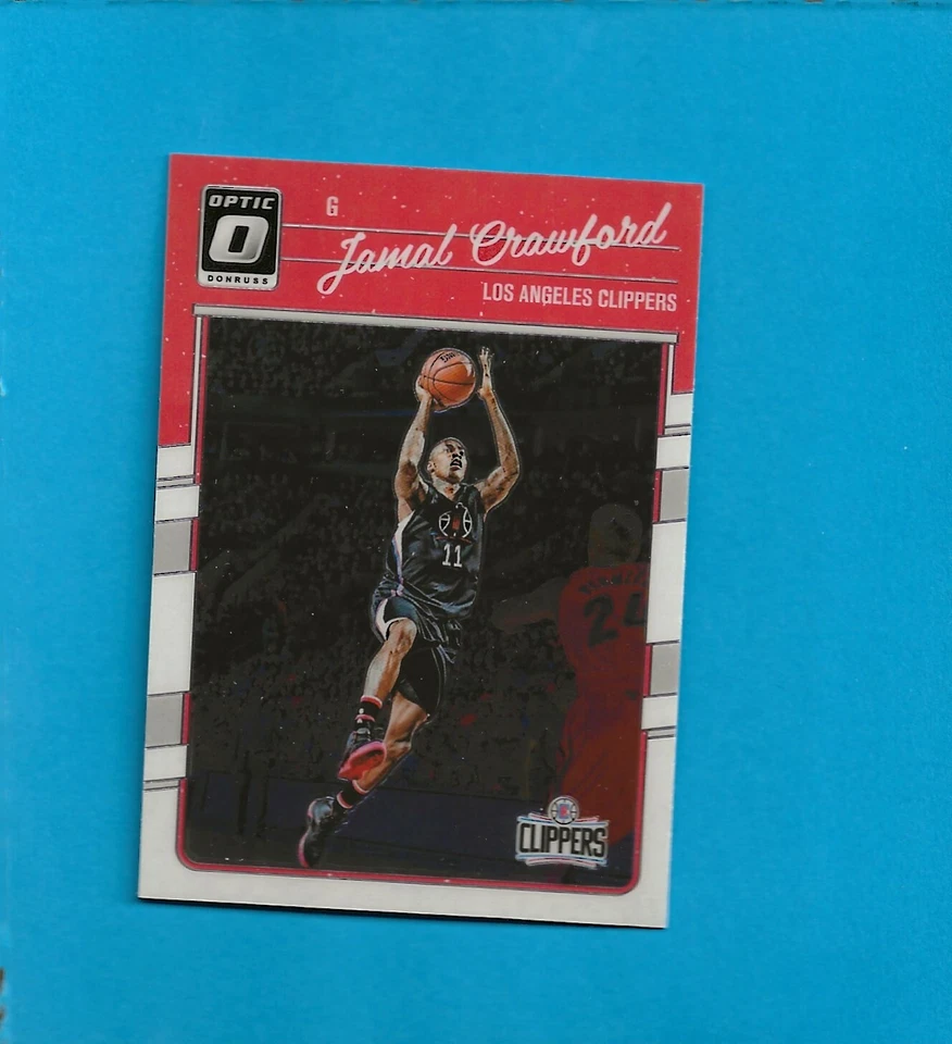 2016-17 Panini Donruss Optic Jamal Crawford #28 Los Angeles Clippers - Image 1 of 1
