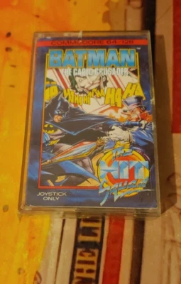 Batman The Caped Crusader (1987) Commodore 64 (Tape, Box, Manual) works 8-bit HS - Bild 1 von 2