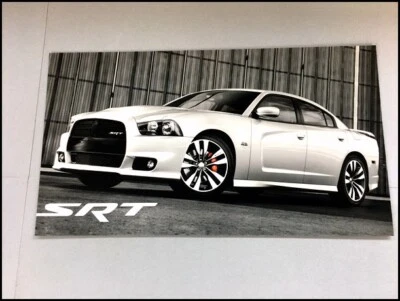 2012 Dodge Charger SRT8 SRT Original 1-page Car Brochure Photo Card Foto 1 de 2