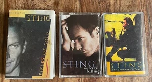 STING - BEST OF / MERCURY FALLING / TEN SUMMUNER'S TALES    EX/EX+ CASSETTE x3 - Picture 1 of 10