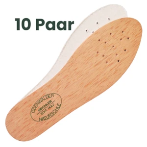 10x ORIGINAL Odenwälder Zedernholzsohlen - Zedernsohlen Einlagen aus Zedernholz - Bild 1 von 7