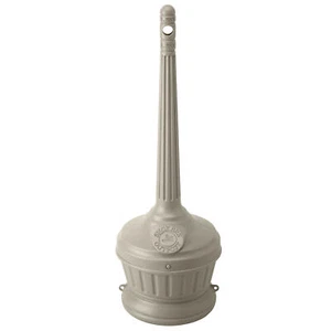 Smoker's Outpost Patio Cigarette Receptacle - Beige Outdoor Indoor Wow Hot Xmas - Picture 1 of 2