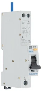 BG CURAFDB10A 10A 30mA 6kA B Kurve Typ A AFDD RCBO kombiniert - Bild 1 von 1