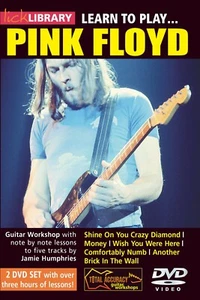 Lick Library LEARN TO PLAY Dave Gilmour's PINK FLOYD Guitar VIDEO Lessons DVD - Picture 1 of 1