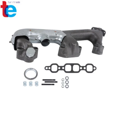 Colector de escape con kit de junta para Chevy Blazer R3500 GMC 87-91 5,0/5,7 L RH Foto 1 de 4