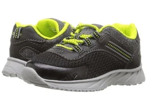 $38.00 NUEVO Zapato Deportivo OshKosh B'gosh Niño Pequeño Malla Negro Talla 5 - Imagen 1 de 11