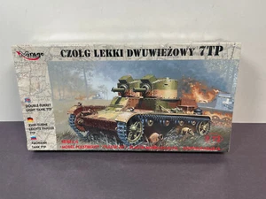 Kit modellino carro armato Mirage Hobby CZOLG LEKKI DWUWIEZOWY 7TP 72602 WWII - Foto 1 di 6