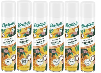 Batiste Dry Shampoo, Tropical Fragrance, 3.81 oz 6 Pack - Image 1 of 4