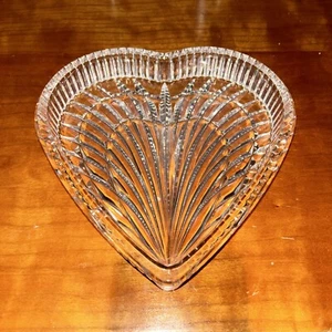 Waterford Kristall Herz Schmuck Schale Waschtisch Tablett 7" - Bild 1 von 4