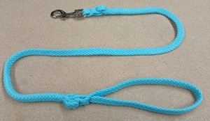 Hundeleine Führleine 2 Meter Leine mit Handschlaufe türkis Welpenleine (E54) - Bild 1 von 1
