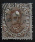 Italy - 40c brown - sg39 (the whte fleck isnt on the stamp)