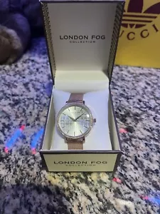 London Fog Women's Buckingham Mesh Strap Watch (LF015) - Picture 1 of 7