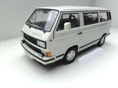 Volkswagen VW T3 B Bus Multivan Whitestar Modellino 1:18 Norev 188541 Nuovo - Immagine 1 di 4